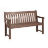 Strox Outdoor St George 5Ft Wooden Seating Bench In Chestnut