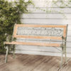 Adyta Outdoor Wooden Welcome Design Seating Bench In Natural