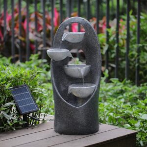 68cm H 4-Tier Cascading Garden Water Feature water fountain