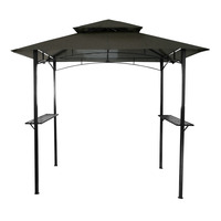 8 x 5 Ft Steel Gazebo – Grey