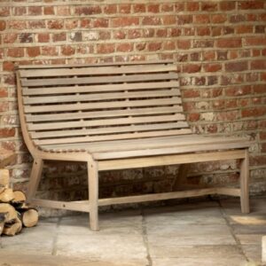 Kapolei Outdoor Wooden Seating Bench In Natural