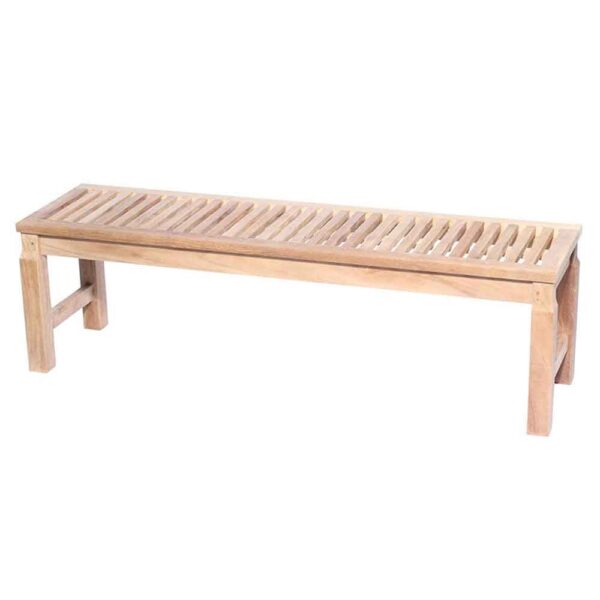 Cavello Outdoor Wooden Dining Bench in Teak