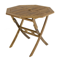 FSC® 100% Certified Hardwood Octagonal Dining Table