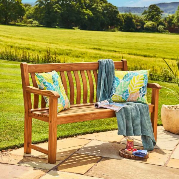 Marvello Outdoor Wooden Seating Bench in Natural